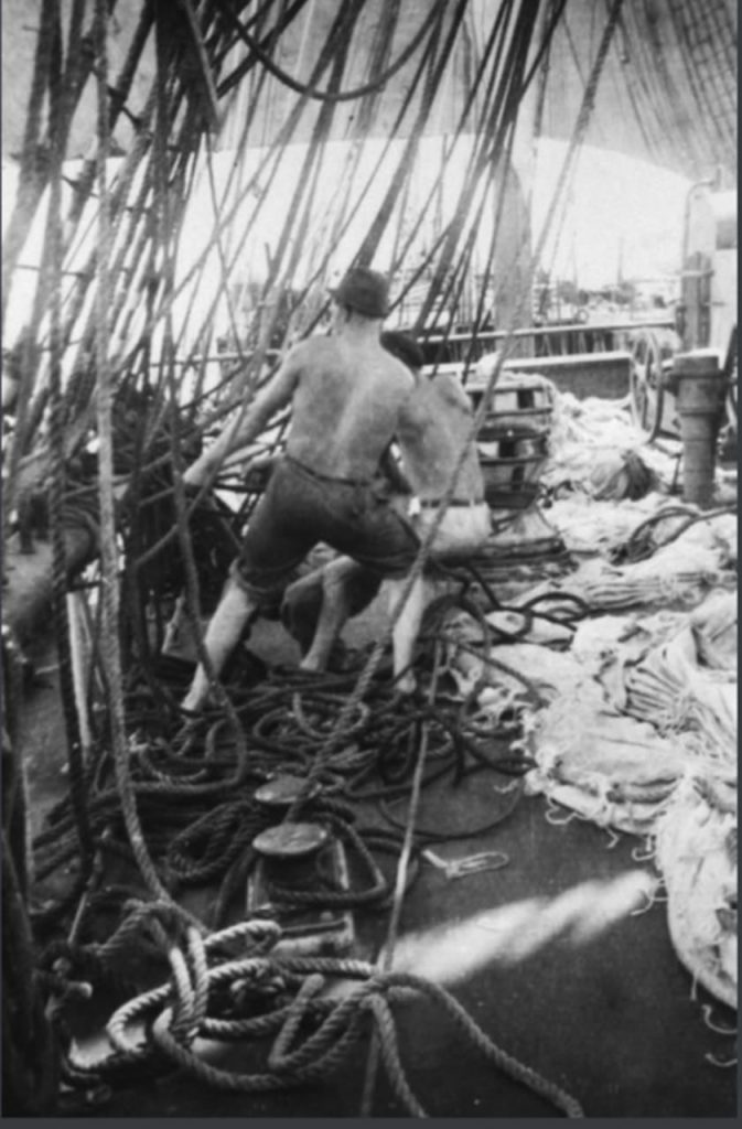 Sailors Tacking Sails traditional-sea-shanties