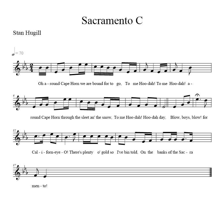 sacramento-c music notation