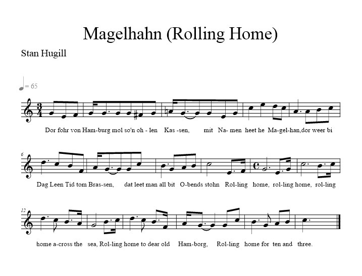 Magelhan - music notation