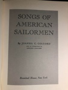 Songs of American ... front page