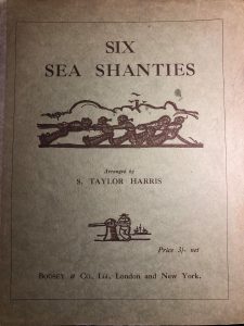 S. Taylor Harris - Six Sea Shanties cover