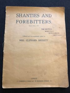 Clifford Beckett - Shanties And Forebitters cover