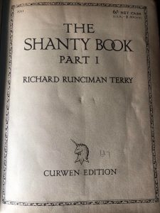 Richard Runciman Terry's Book Part 1 front page