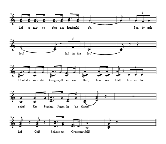 Paddy Mustert An - music notation two
